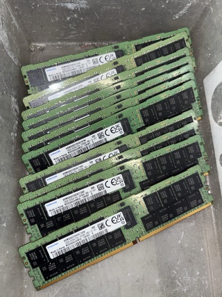 Ca. 12x Strip 128 GB RAM geheugen DDR5